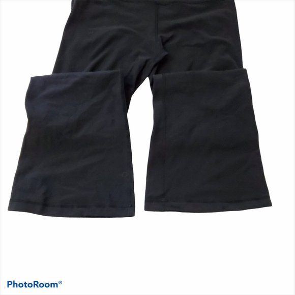 Lululemon Womens Black Flare Yoga Legging Pants - Picture 2 of 8